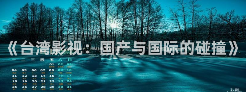 驰策影院首页：《台湾影视：国产与国际的碰撞》