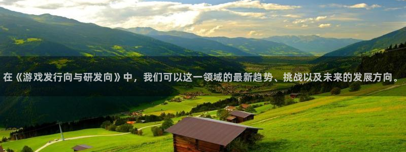 顺盈娱乐登录平台下载官网手机版：在《游戏发行向与研发向》中，我们可以这一领域的最新趋势、挑战以及未来的发展方向。